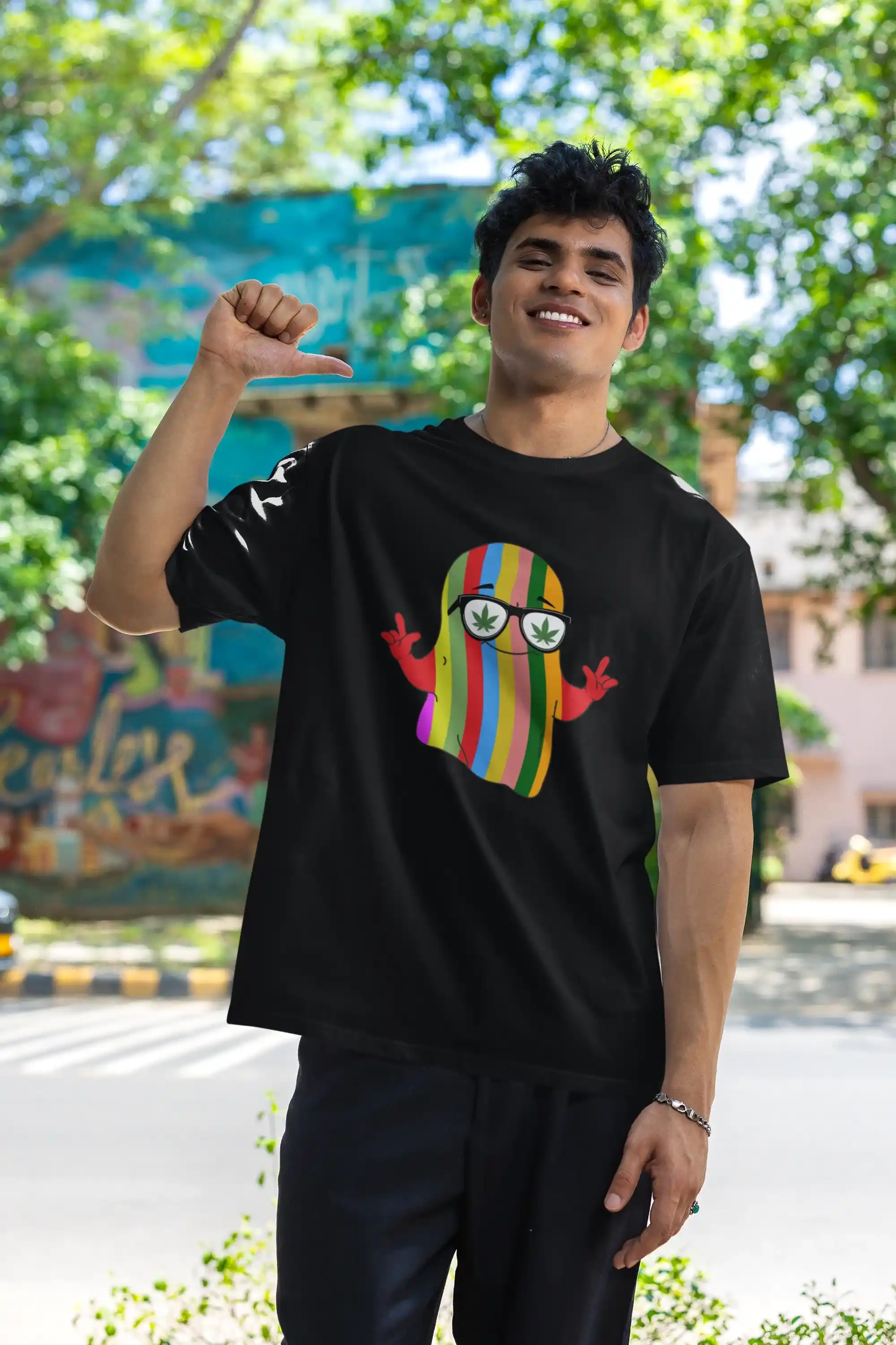 High Boo Black T-Shirt