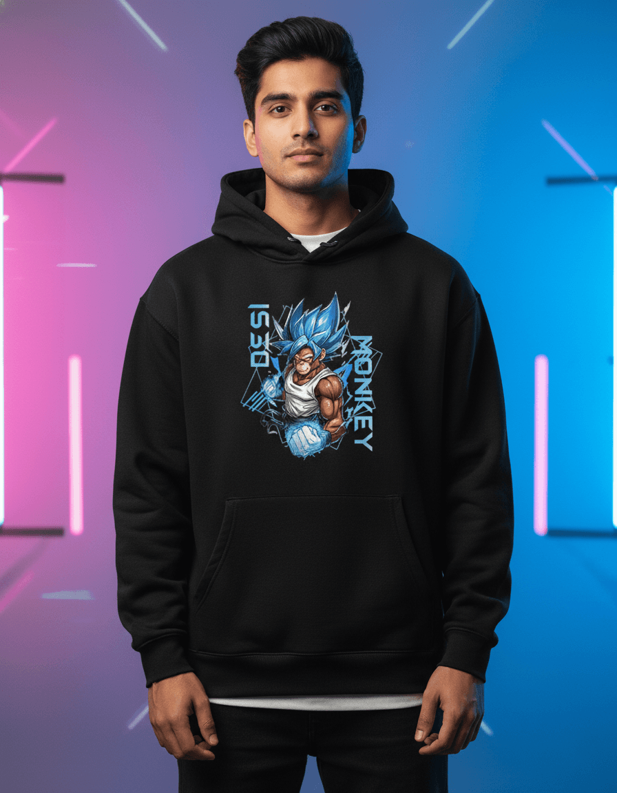Desi Saiyan Blue (The OG Vibe Check)