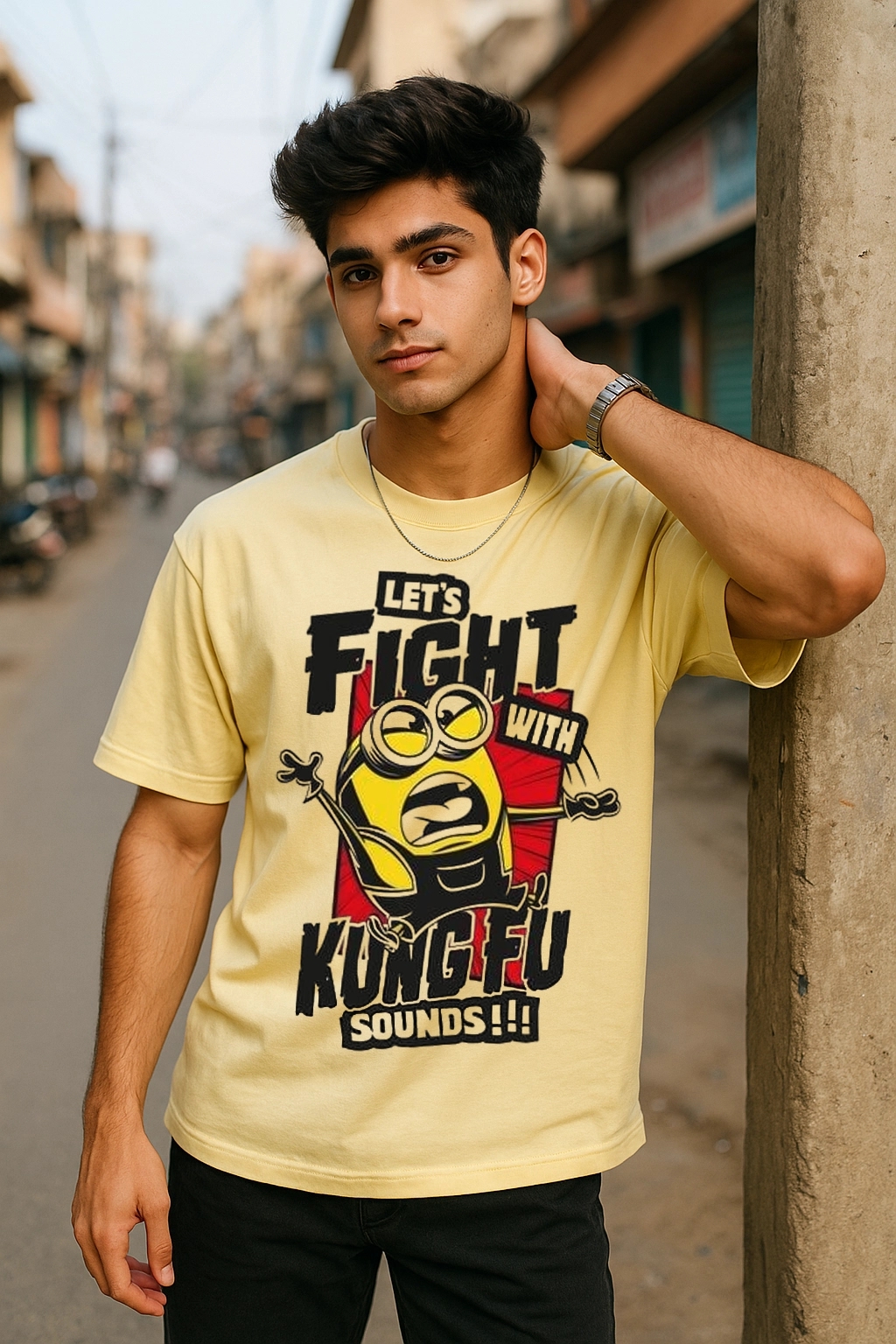 Yellow Combat T-shirt