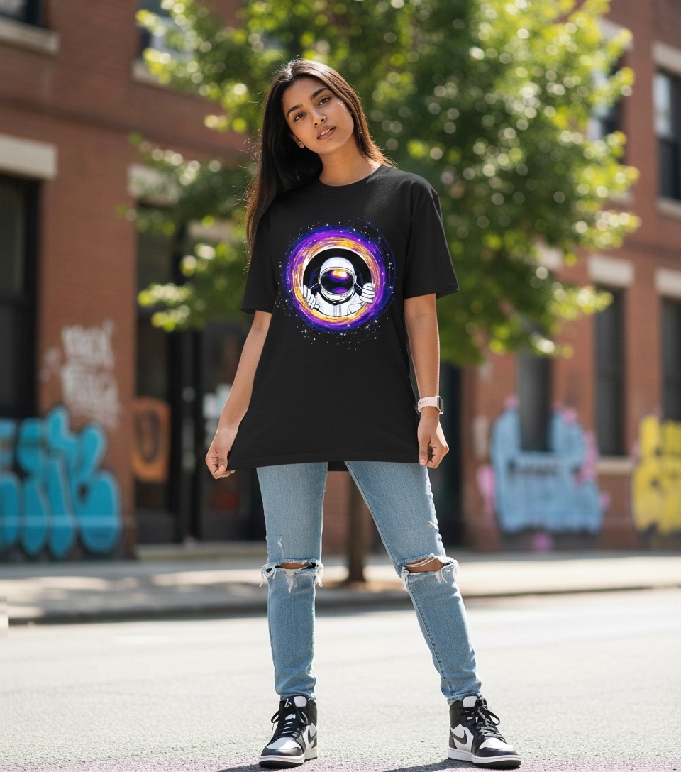Event Horizon Oversized Tee